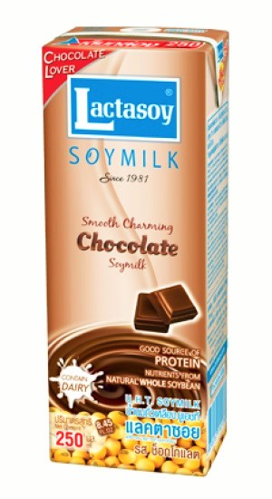 Bevanda di soia al cioccolato - Lactasoy 250 ml.